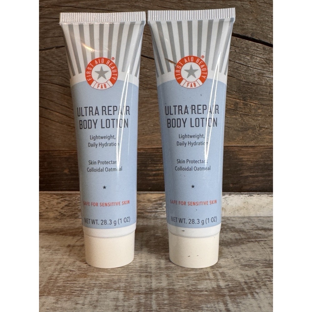 First Aid‎ Beauty Ultra Repair Body Lotion Duo · 2x 1 fl oz Travel